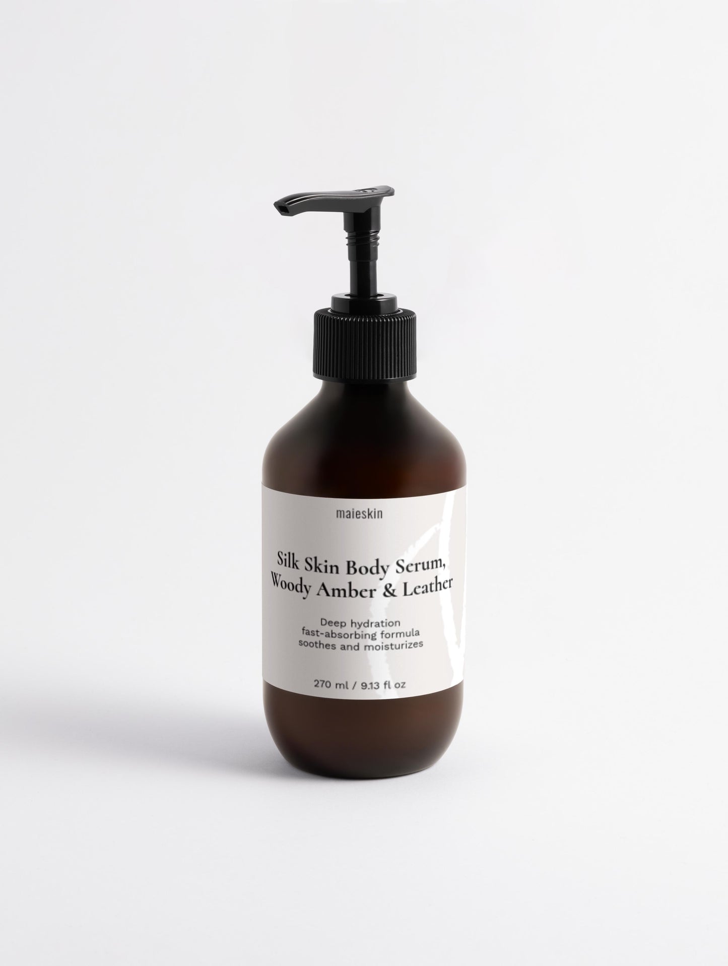 Silk Skin Body Serum, Woody Amber & Leather